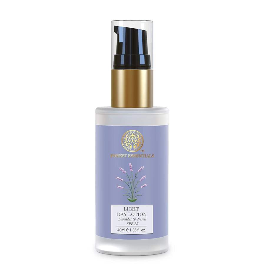 Forest Essentials Light Day Lotion Lavender & Neroli (Face Cream with SPF 25) - 40 ml