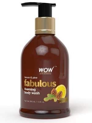 WOW Skin Science Brown Lemon & Pine Foaming Body Wash - 300 ML