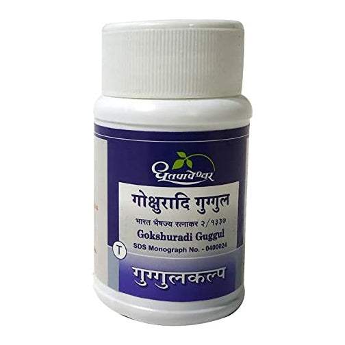 Dhootapapeshwar Gokshuradi Guggulu - 60 Tablet