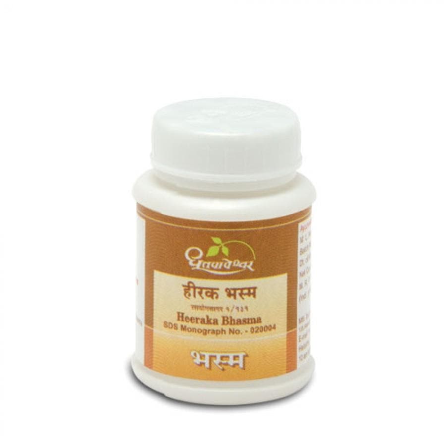 Dhootapapeshwar Heeraka Bhasma - 100 mg