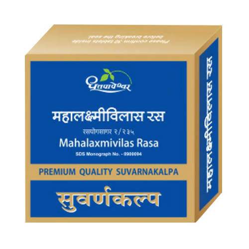 Dhootapapeshwar Mahalaxmivilas Rasa Premium Quality Suvarnakalpa Tablets - 1 No