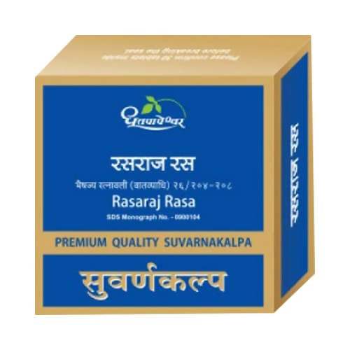 Dhootapapeshwar Rasaraj Rasa Premium Quality Suvarnakalpa Tablets - 1 No