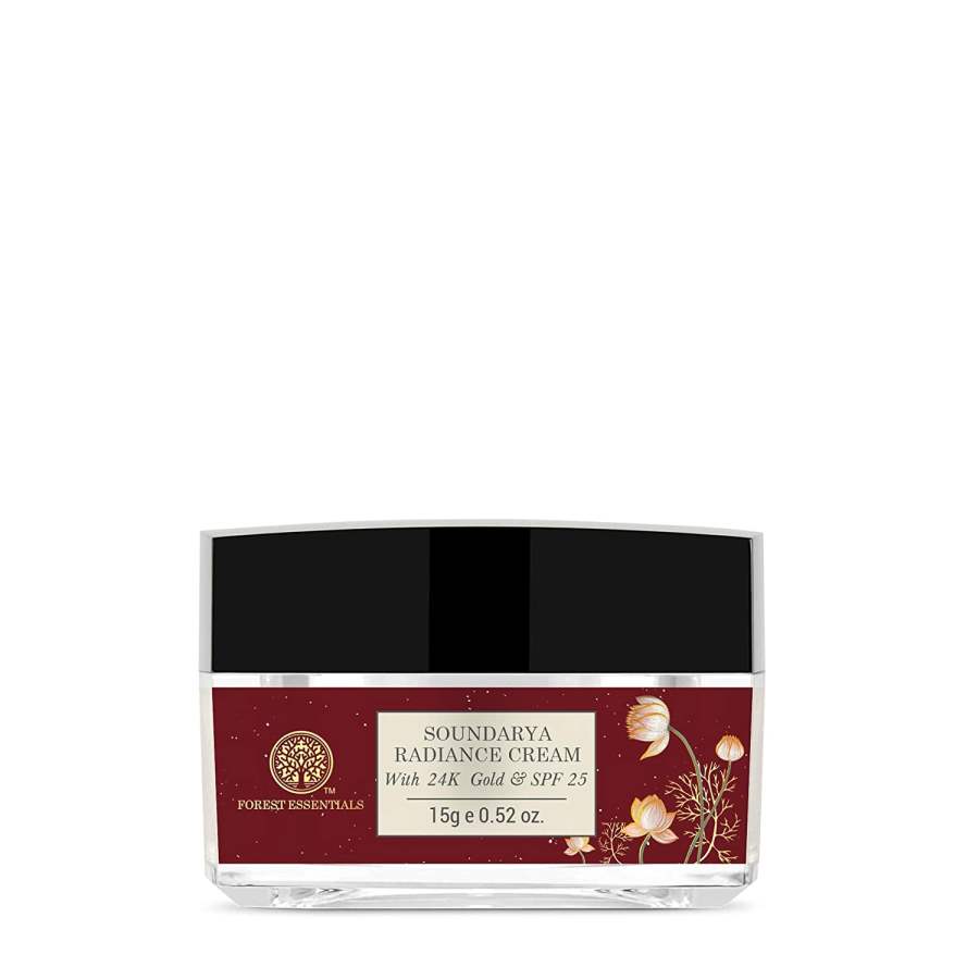Forest Essentials Soundarya Radiance Cream With 24K Gold & SPF25 - 15g