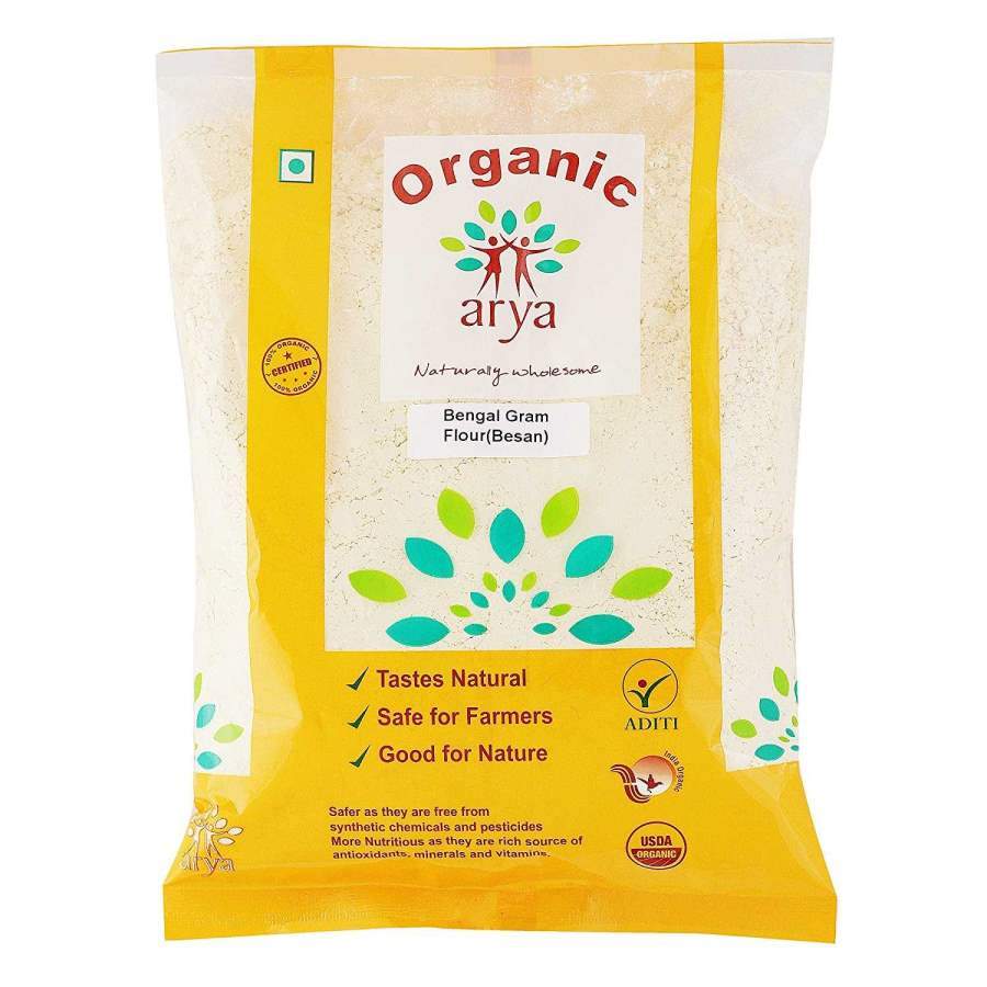 Arya Farm Bengal Gram Flour - 500 GM
