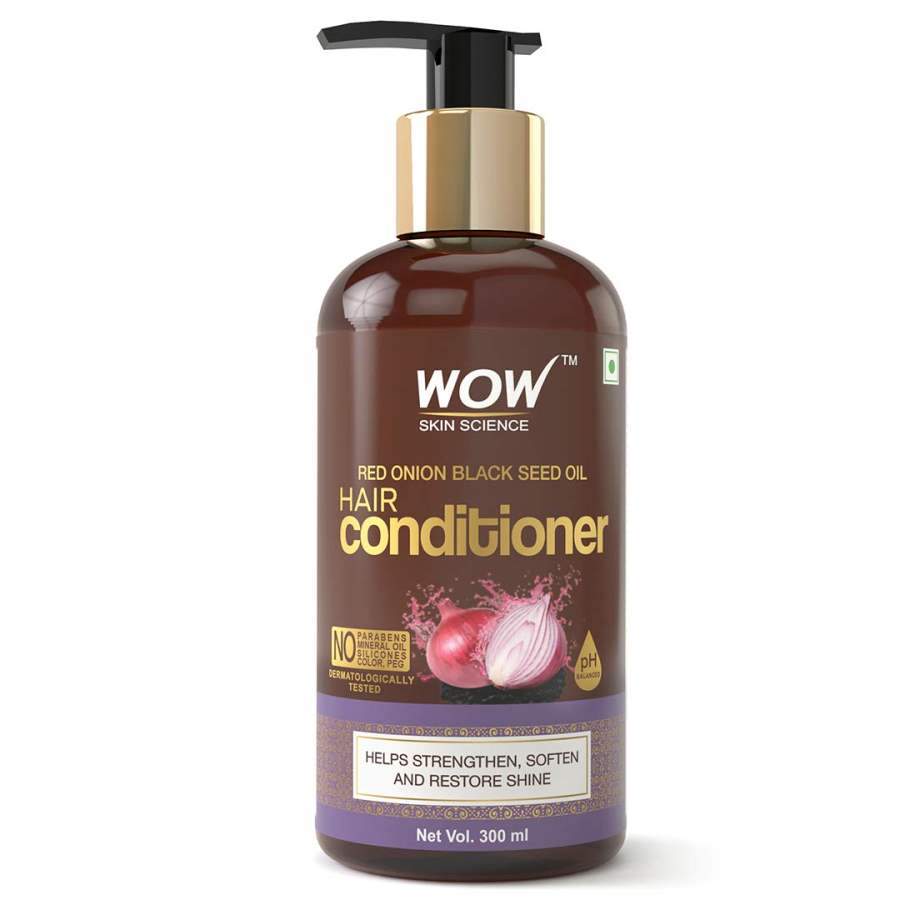 WOW Skin Science Red Onion Black Seed Oil Hair Conditioner - 300 ML