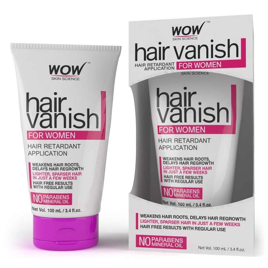 WOW Skin Science Hair Vanish for Women - 100 ML