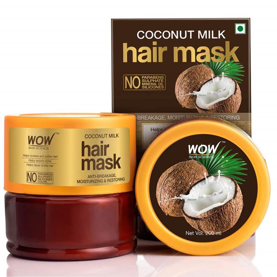 WOW Skin Science Coconut Milk Hair Mask - 200 ML