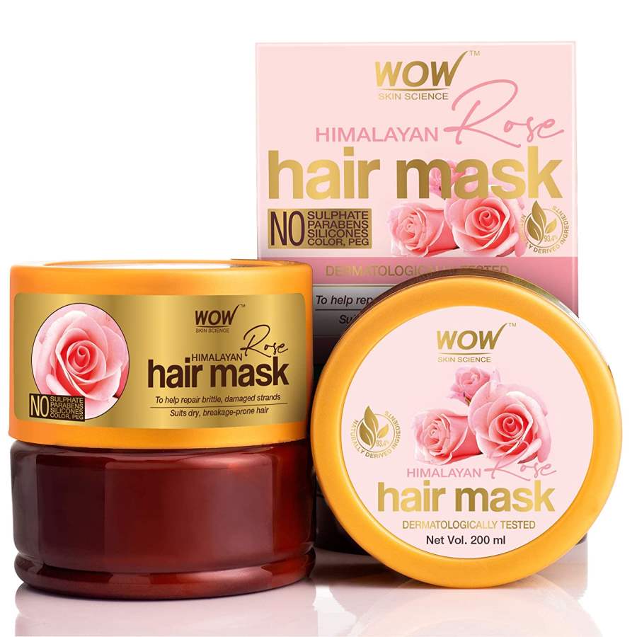 WOW Skin Science Himalayan Rose Hair Mask - 200 ML