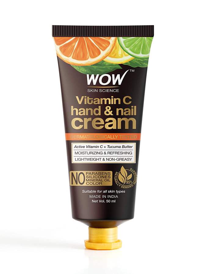 WOW Skin Science Vitamin C Hand & Nail Cream - 50 ml