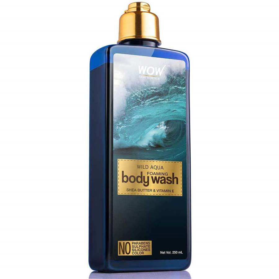 WOW Skin Science Wild Aqua Foaming Body Wash - 250 ml