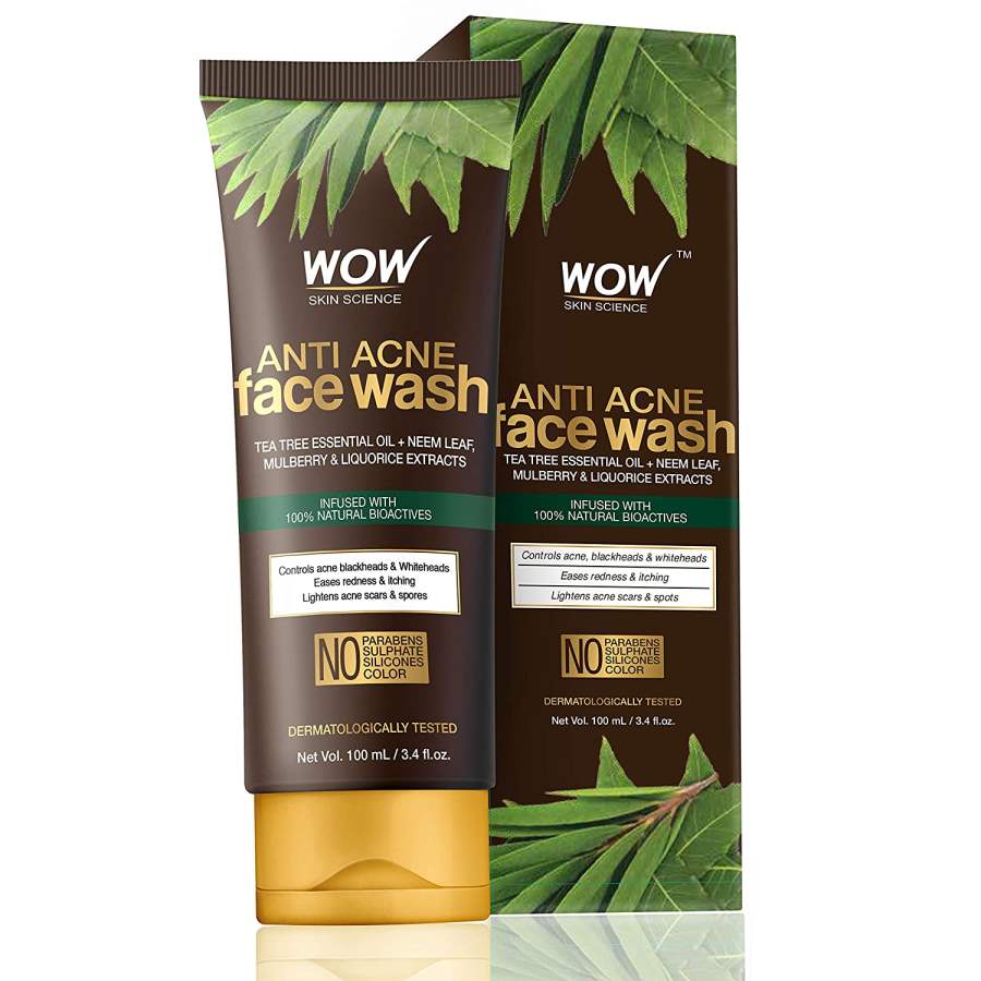 WOW Skin Science Anti Acne Face Wash - 100 ML