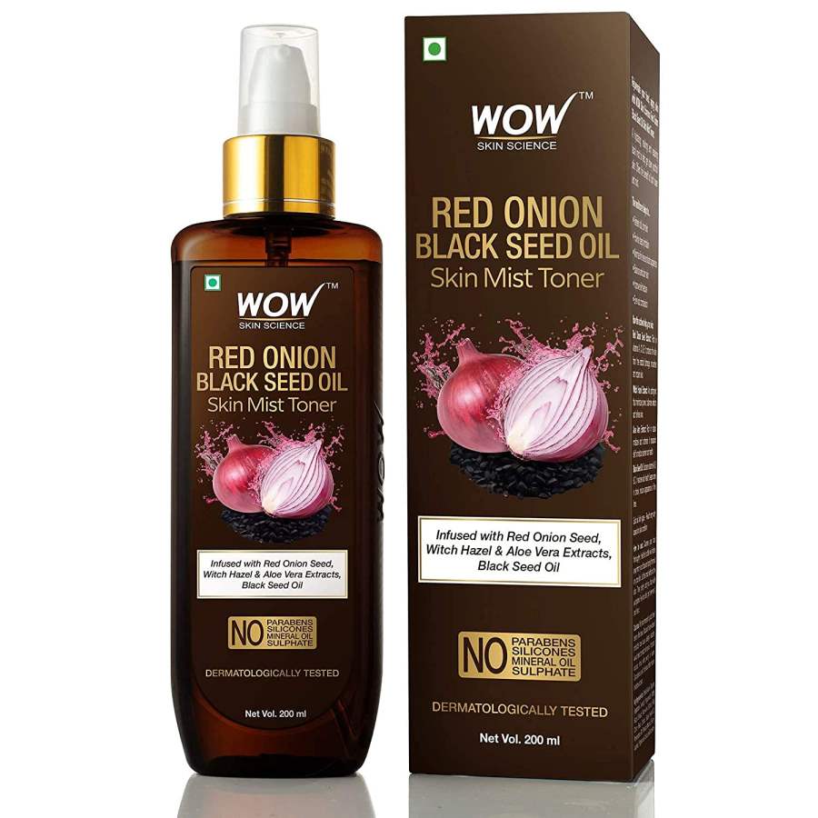 WOW Skin Science Red Onion Black Seed Oil Skin Mist Toner - 200 ML