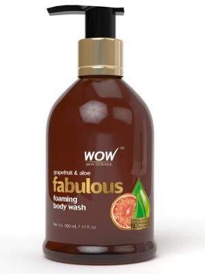 WOW Skin Science Brown Grapefruit & Aloe Foaming Body Wash - 300 ML