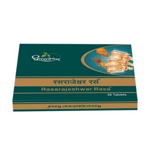 Dhootapapeshwar Rasarajeshwar Ras ( Gold Preparation ) - 30 Tabs