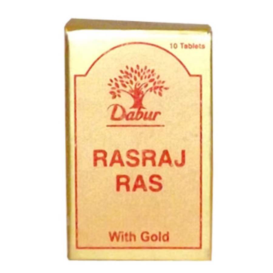Dabur Rasraj Ras with Gold - 20 Tabs (2 * 10 Tabs)