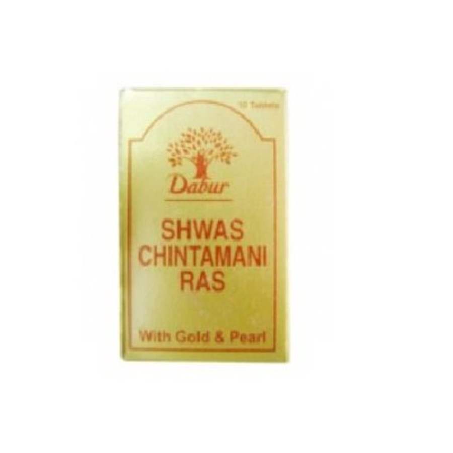 Dabur Shwas Chintamani Ras with Gold Tabs - 30 Tabs