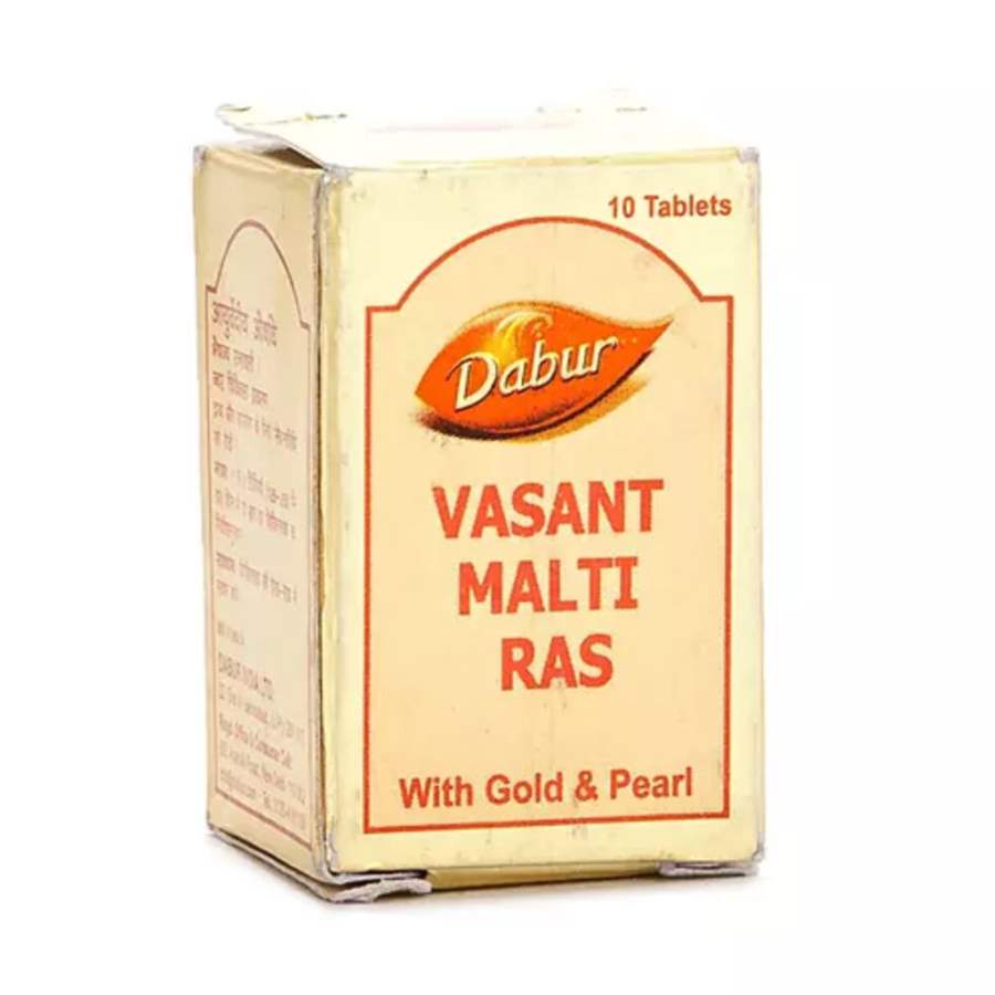 Dabur Vasant Malti Ras with Gold Tablets - 20 Tabs (2 * 10 Tabs)