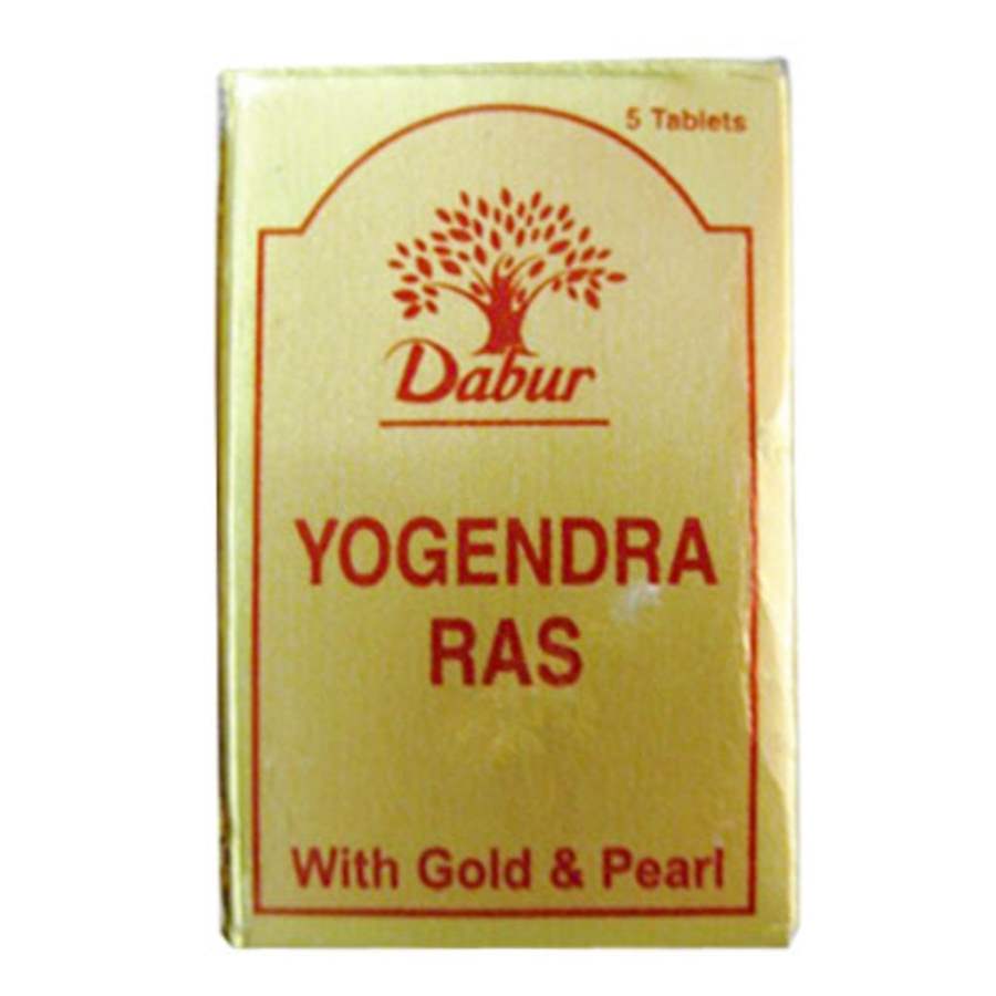 Dabur Yogendra Ras with Gold and Pearl - 10 Tabs