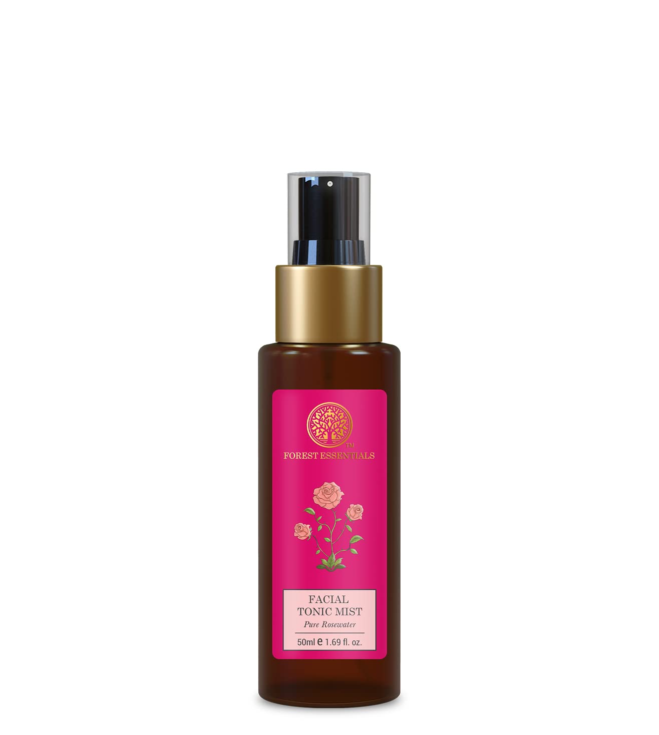 Forest Essentials Facial Tonic Mist Pure Rosewater - 50 ml