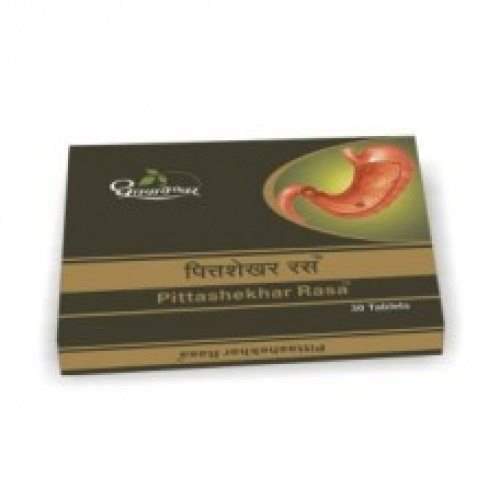 Dhootapapeshwar Pittashekhar Rasa ( Gold Preparation ) - 30 Tabs